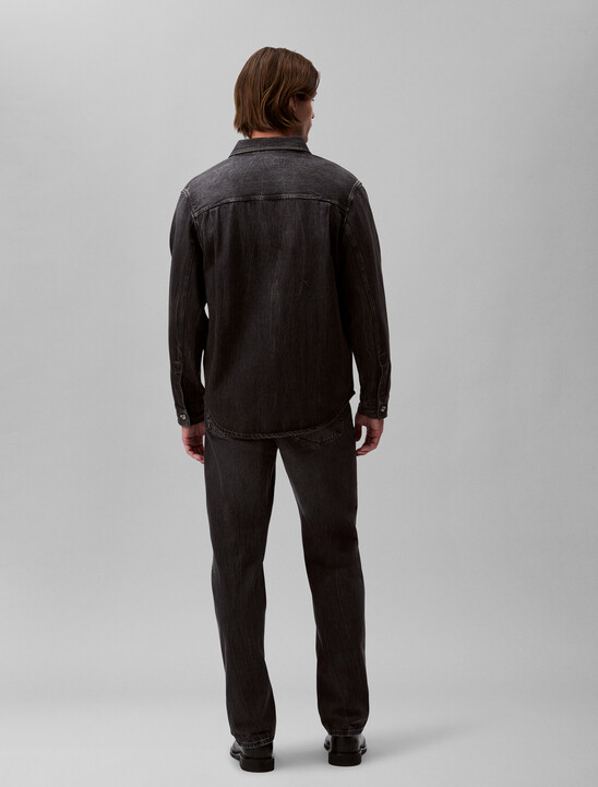 Black Fog Denim Overshirt