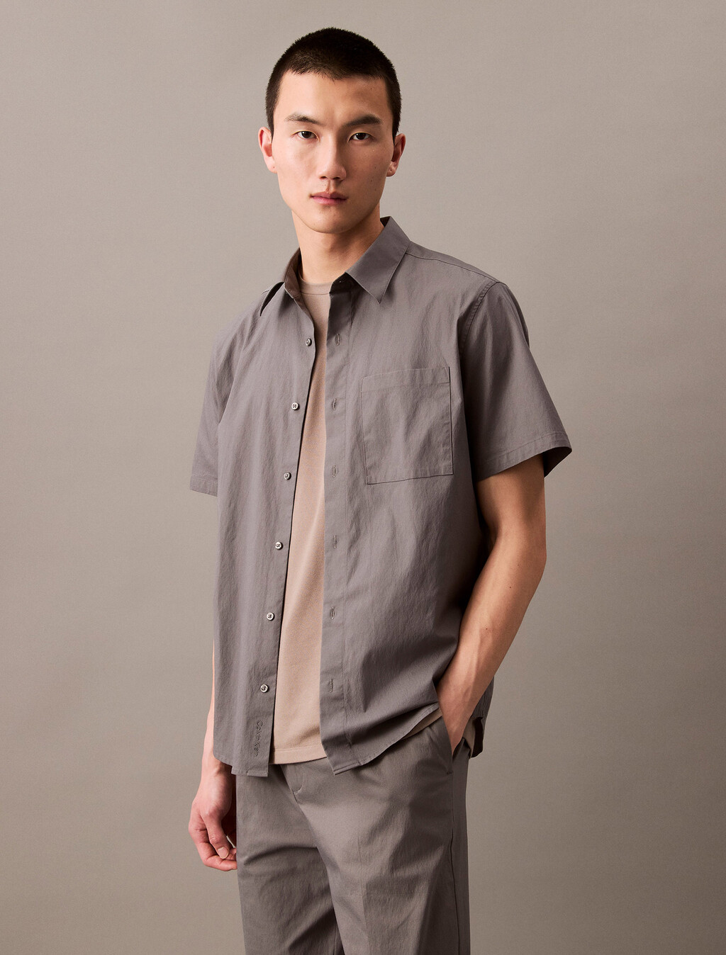 Tech Soft Touch Short Sleeve Shirt, Castlerock, hi-res