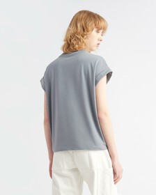 ARCHIVAL MONOLOGO TEE, Overcast Grey, hi-res