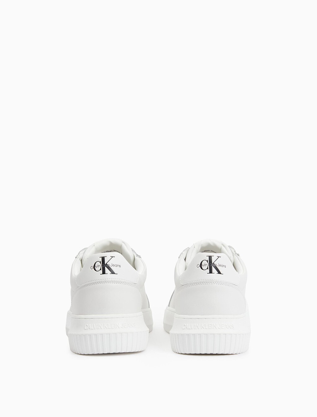 Leather Trainers, Bright White, hi-res