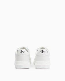 Leather Trainers, Bright White, hi-res