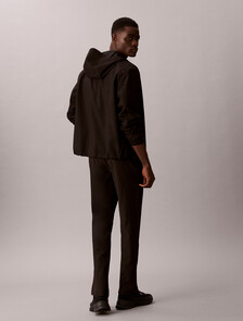 Water-Repellent Performance Trousers, Black, hi-res