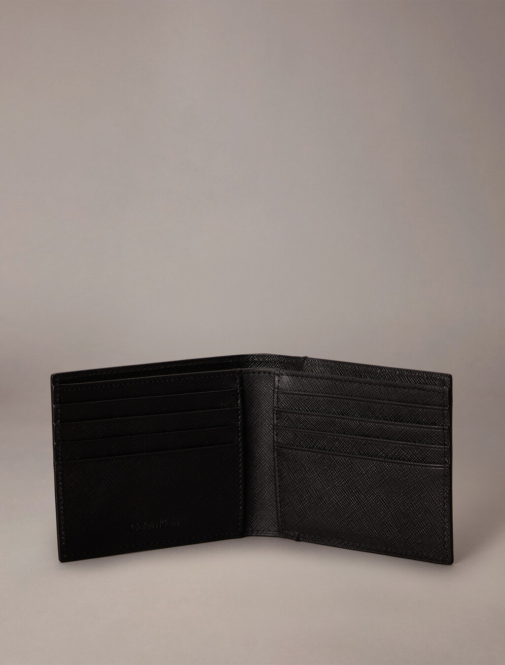 Refined Nappa Billfold Wallet, Black, hi-res