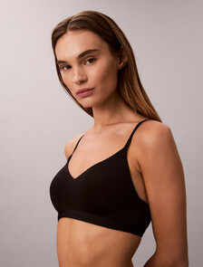 Form to Body Lightly Lined Bralette, Black, hi-res