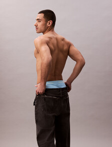 Pride Icon Cotton Stretch Trunk, Blue Fizz, hi-res