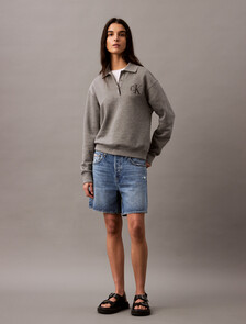 90s Straight Jeans, Med Grey Heather, hi-res