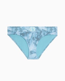 CK AUTHENTIC BIKINI BOTTOMS, Ck Tie Dye Blue Aop, hi-res