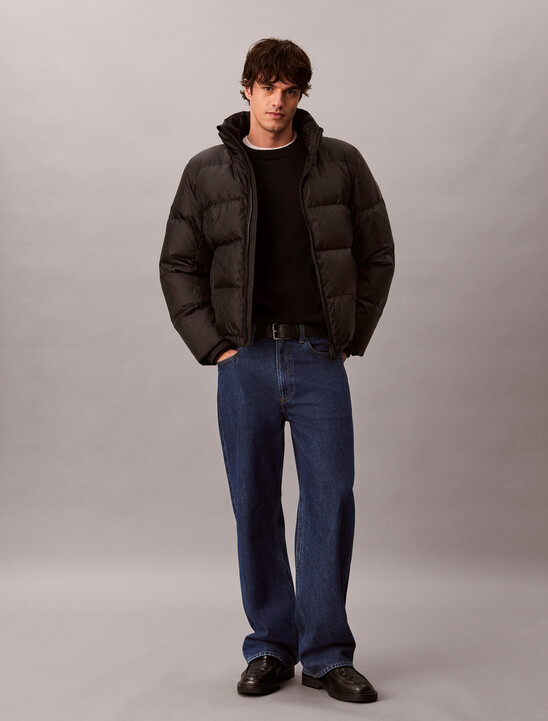 Logo Down Puffer Jacket