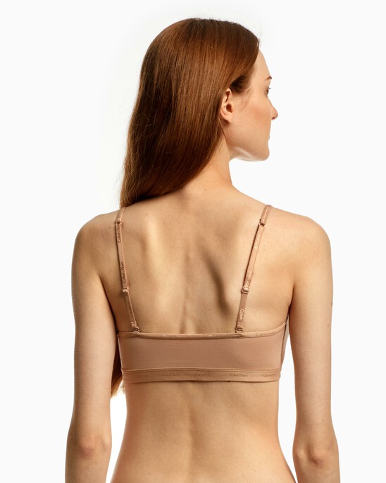 FORM TO BODY NATURAL UNLINED BRALETTE
