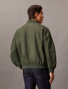 UV Protect Lightweight Bomber Jacket, Deep Depths, hi-res