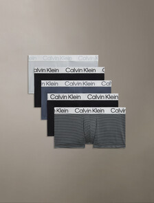 Chromatic Low Rise Trunk 5 Pack, TURBULENCE/HERITAGE STRIPE BLACK WOLF GREY/BLACK/H, hi-res