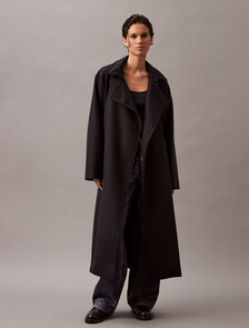 Wool Twill Trench Coat, Vulcan var.566, hi-res