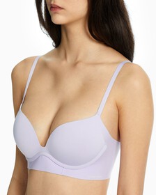 INVISIBLES PUSH UP PLUNGE BRA, Vervain Lilac, hi-res