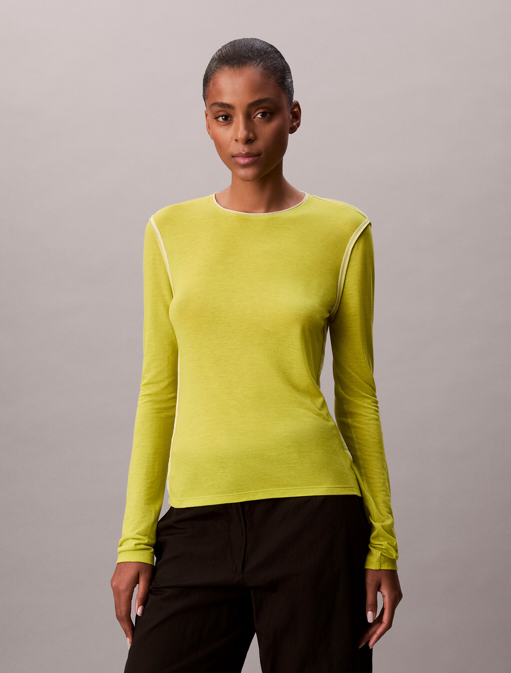 Inside Out Sheer Top, Fragile Sprout, hi-res