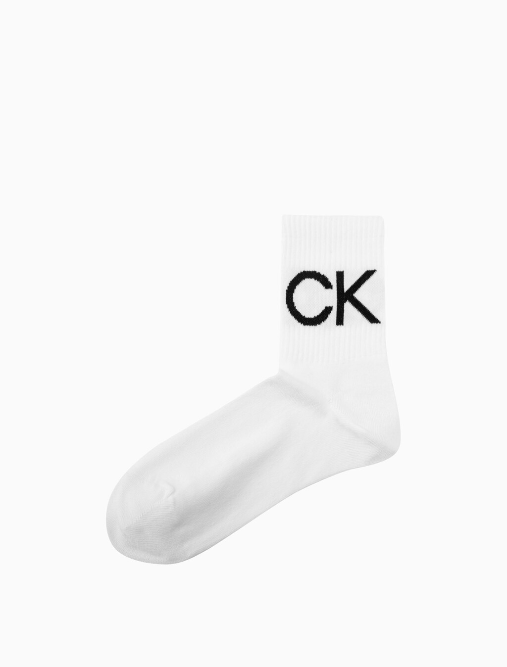 Monogram Crew Sock 1 Pack, COLOR 100, hi-res