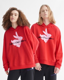 Year Of The Rabbit Hoodie, FLAME SCARLET, hi-res