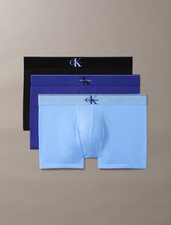 Graphic Monogram Cotton Stretch Trunks
