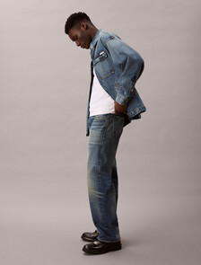 Denim Relaxed Field Jacket, GOLD COAST SUNSET, hi-res