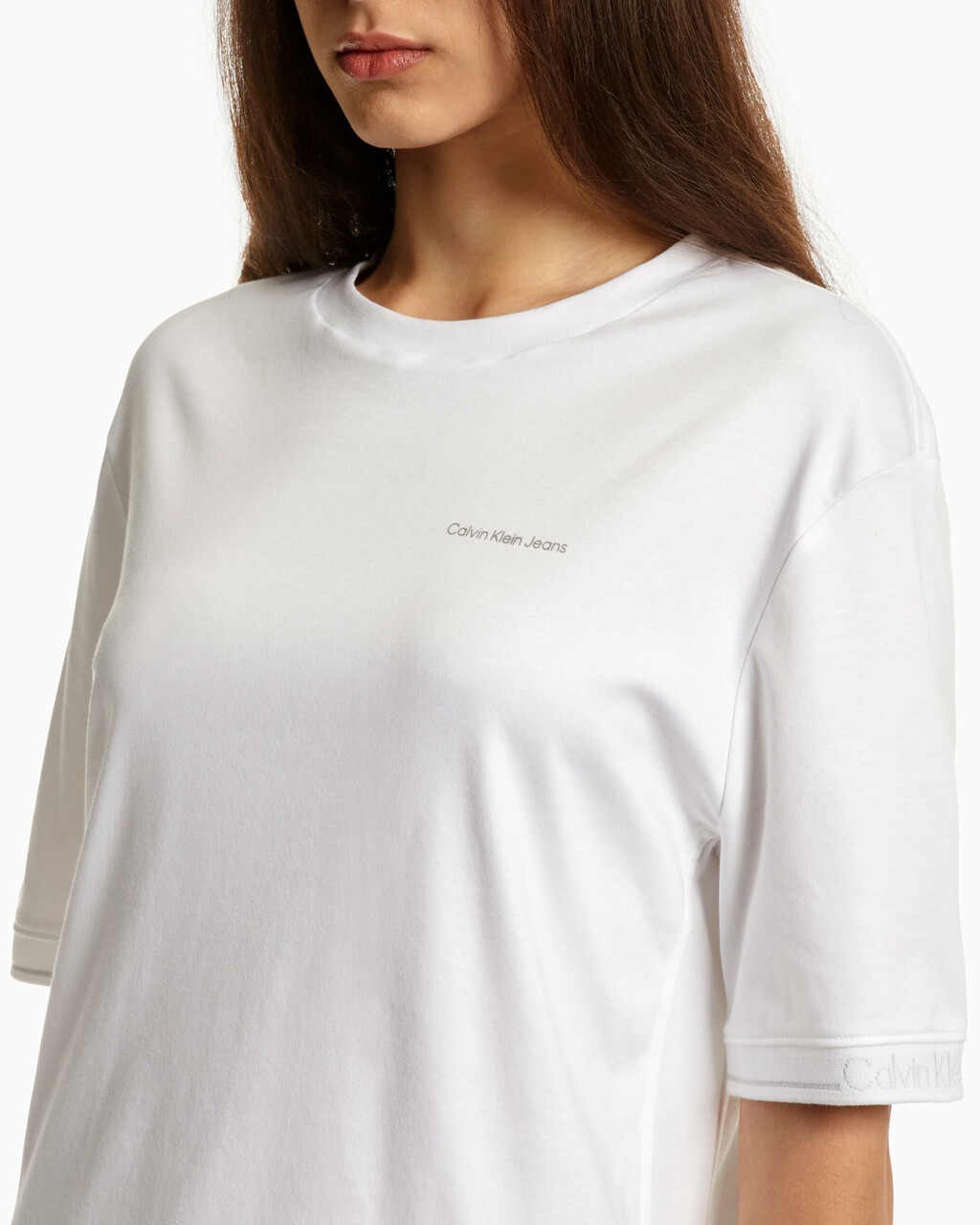 PREMIUM CAPSULE RELAXED FIT SWEATSHIRT, BRIGHT WHT, hi-res