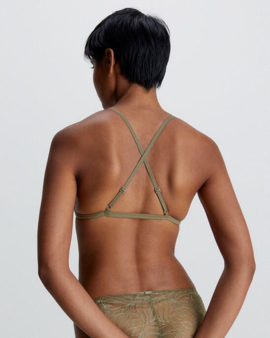 Lace Triangle Bra