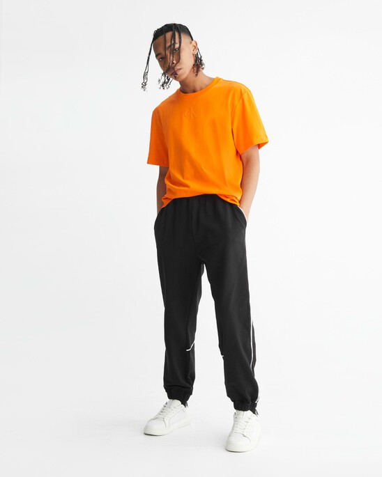 Embossed Monogram Relaxed Tee