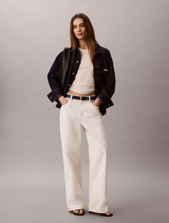 Belted Denim Jacket
