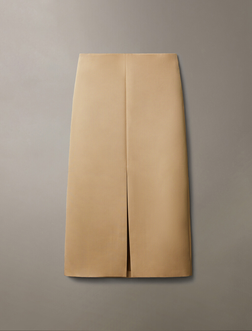 Crepe Wool  Blend Suiting Pencil Skirt, Amphora, hi-res