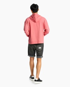 HERO LOGO TERRY HOODIE, RAPTURE ROSE-67, hi-res