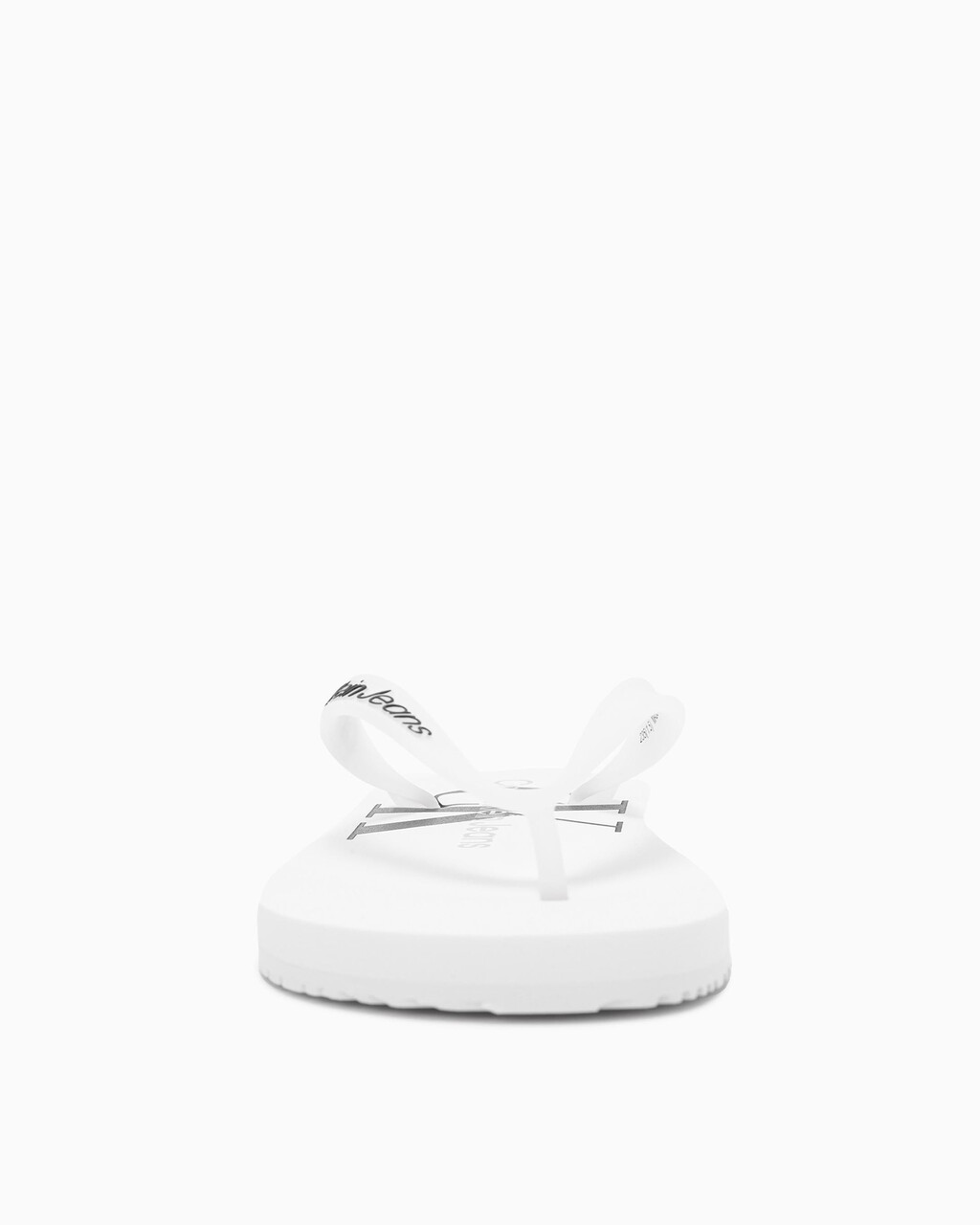 MONOGRAM FLIP FLOPS, Bright White, hi-res