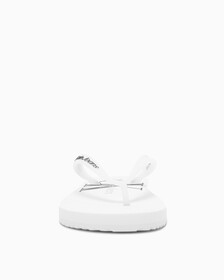 MONOGRAM FLIP FLOPS, Bright White, hi-res