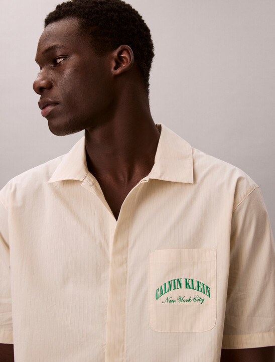 Cotton Crest Logo Pyjama Top