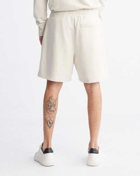 Varsity Curved Logo Sweat Shorts