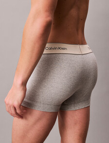 3 Pack Trunks - Heritage Cotton Stretch, Oyster Gray/Grey Heather/White, hi-res