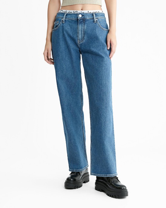 Sustainable Low Rise Relaxed Jeans