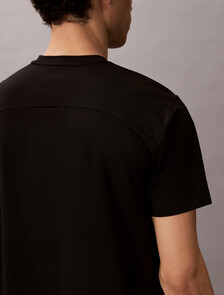 Icon Sport Mesh Short Sleeve Tee, Black, hi-res