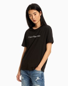INSTITUTIONAL STRAIGHT TEE, Ck Black, hi-res
