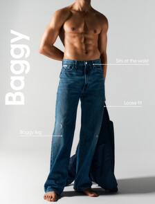 Baggy Jeans, CK BOULDER BLUE, hi-res
