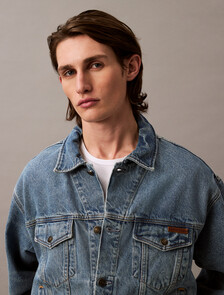 90s Trucker Jacket, CK NO06, hi-res