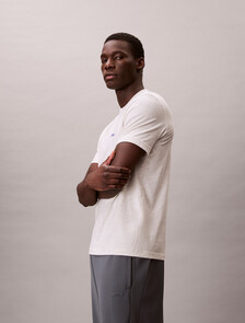 Icon Sport Lifestyle Tee, Snow Heather, hi-res