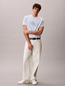 Relaxed Logo Appliqu&eacute; T-shirt, Breezy Blue, hi-res