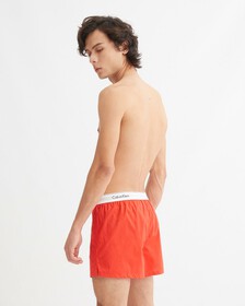 Modern Cotton Love Notes Slim Boxers, Orange Odyssey, hi-res