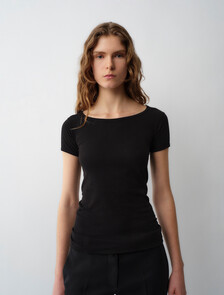 Reid Tee, Black, hi-res