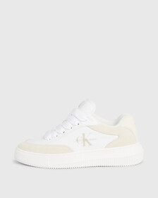 Canvas Trainers, WHITE/CREAMY, hi-res