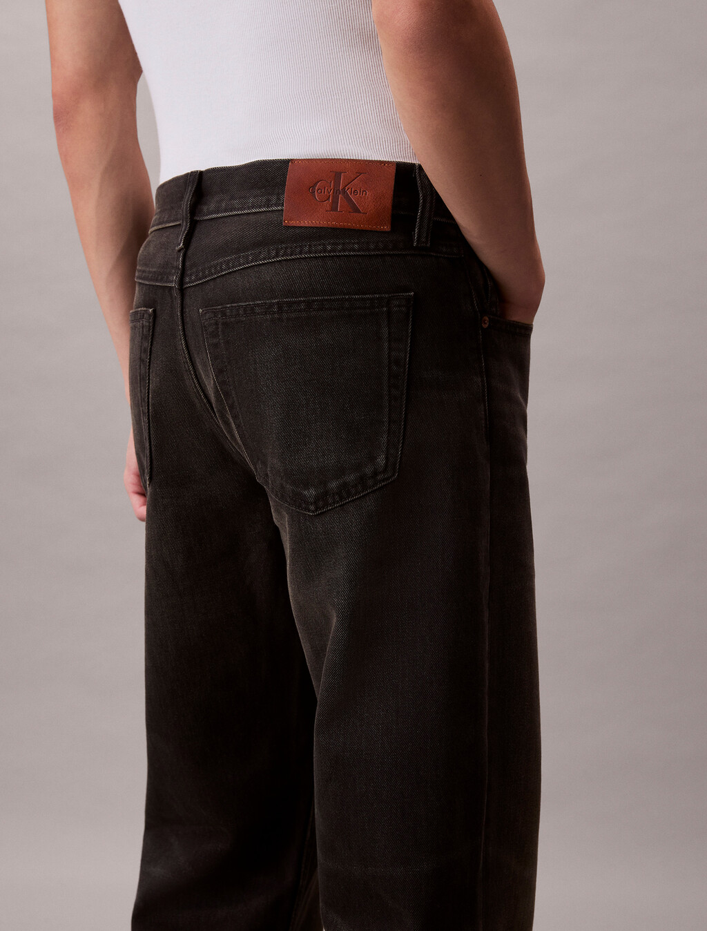 90s Straight Original Black Jeans, ORIGINAL DARK BLACK, hi-res