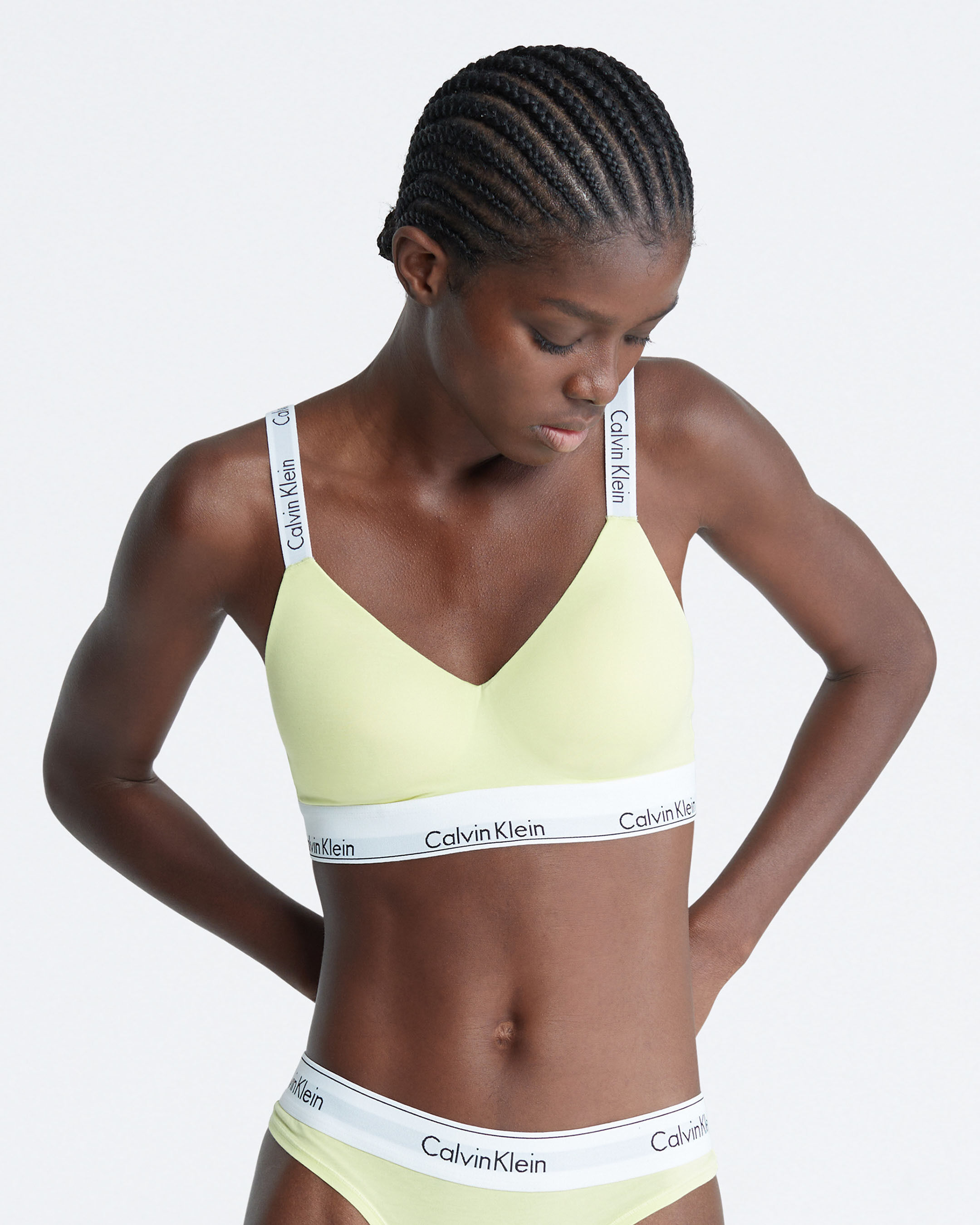 Lightly lined 2025 bralette calvin klein