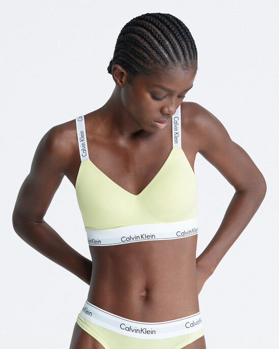 Modern Cotton Lightly Lined Bralette
