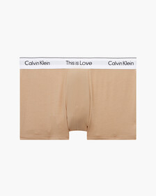 MODERN COTTON THIS IS LOVE TRUNKS, Travertine, hi-res