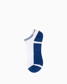 Men's 1 Pack Half Cushion Low Cut Socks, WHITE, hi-res