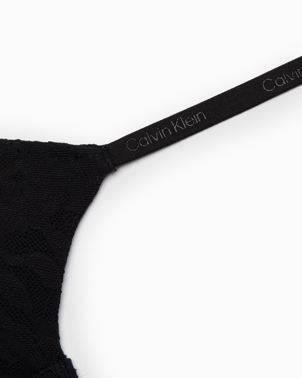 COMFORT LACE LIGHTLY LINED BRALETTE, BLACK, hi-res