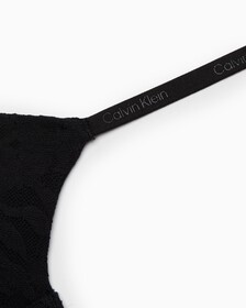 COMFORT LACE LIGHTLY LINED BRALETTE, BLACK, hi-res